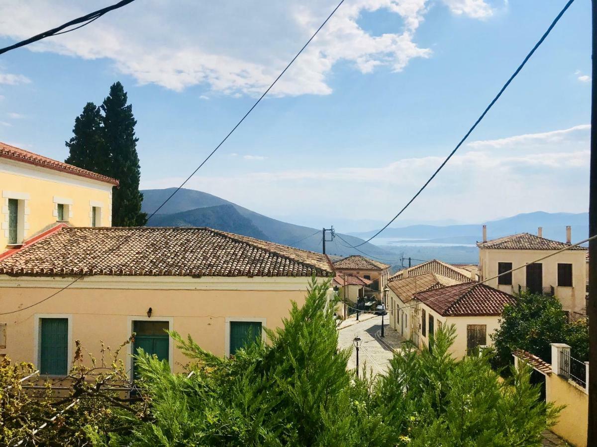 Elia Apartments Chrisso Delphi Bagian luar foto